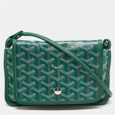 goyard plumet green|Goyard rouette bag price.